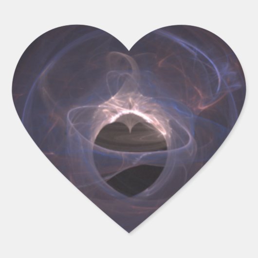 Hallo of Light Crownハート ハートシール (正面)