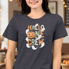 Hallo-one Crew 1歳の誕生日 ゴーストパンプキンファミリー トライブレンドTシャツ