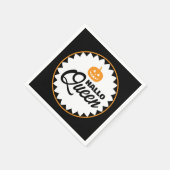 Hallo Queen Halloween Party  スタンダードカクテルナプキン (角)