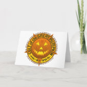 Hallontines日カード: Batwingedのハート シーズンカード (裏面)