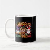 Hallothanksmas Dental Istant Funny Tooth Christmas コーヒーマグカップ (左)