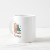 Hallothanksmas Halloween Costume Thanksgiving Xmas コーヒーマグカップ (正面左)