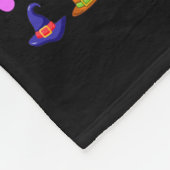 Hallothanksmas Squad Funny Halloween Thanksgiving フリースブランケット (角)