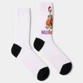 Hallothanksmas T-Shirt Baby Bodysuit ソックス (右)