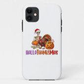Hallothanksmas T-Shirt Baby Bodysuit Case-Mate iPhoneケース (裏面)