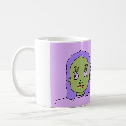 Halloumi |の茶およびコーヒーは|の#overheardを襲います コーヒーマグカップ (左)