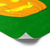 Hallow子猫ハッピーハローウィンポスター ポスター (角)