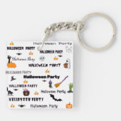 halloween キーホルダー (裏面)