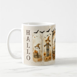HALLOWEEN - スリーハロウィンモチーフ コーヒーマグカップ