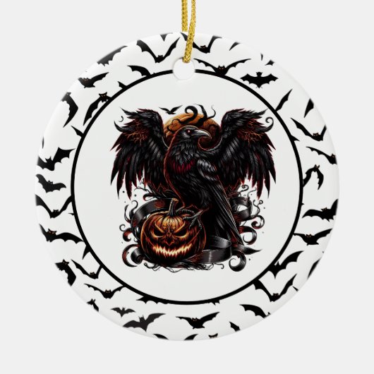 Halloween  セラミックオーナメント (正面)