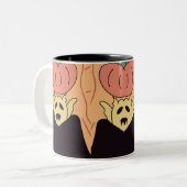 Halloween ツートーンマグカップ (正面左)