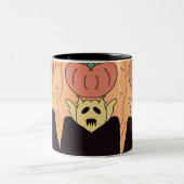 Halloween ツートーンマグカップ (中央)