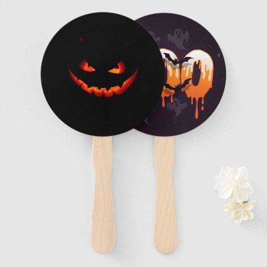 Halloween ハンドファン (正面&裏面)
