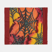 halloween フリースブランケット (正面(横))