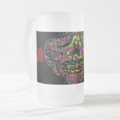 HALLOWEEN  フロストグラスビールジョッキ (正面左)