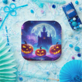 Halloween ペーパープレート (パーティー)