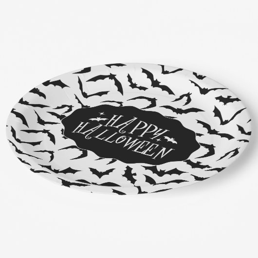 Halloween  ペーパープレート (アングル)