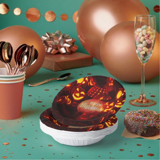 Halloween ペーパーボウル (複数)