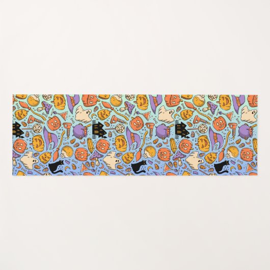 Halloween ヨガマット (正面(横))