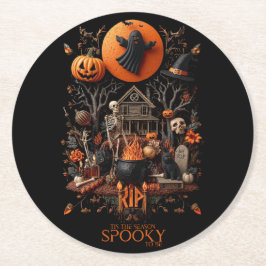 halloween ラウンドペーパーコースター