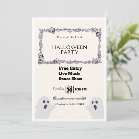 Halloween 招待状 (スタンド正面)