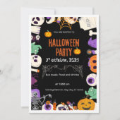 Halloween 招待状 (正面)
