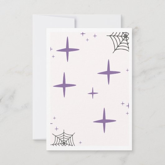 Halloween 招待状 (裏面)