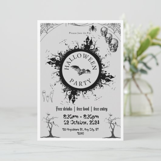 Halloween 招待状 (スタンド正面)