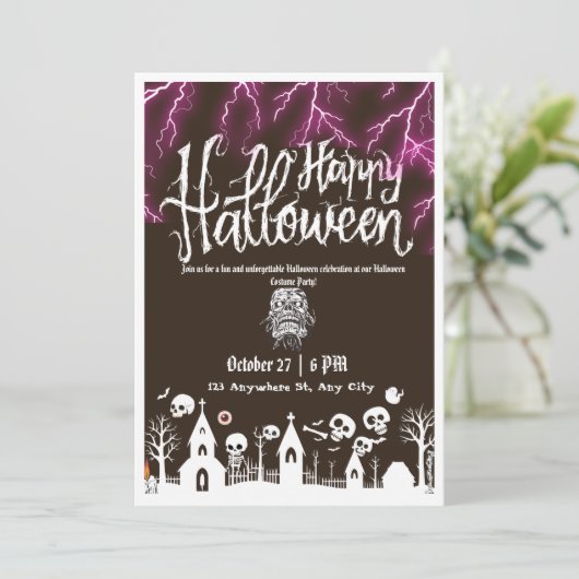 Halloween 招待状 (スタンド正面)