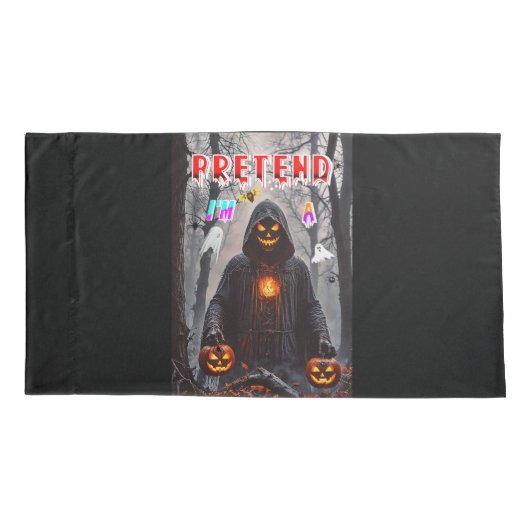 Halloween 枕カバー (裏面)