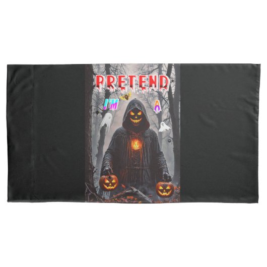 Halloween 枕カバー (正面)