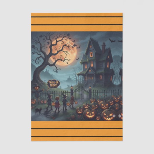 Halloween 薄葉紙 (正面)