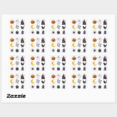 Halloween 2025 Spooky Sticker Set スクエアシール (シート)