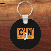 Halloween 67 Meme Science Chemistry Humor Periodic キーホルダー (正面)