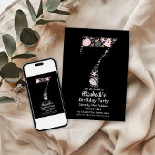 Halloween 7th Birthday  招待状