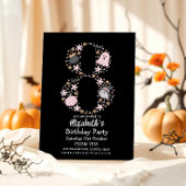 Halloween 8th Birthday  招待状