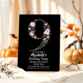 Halloween 9th Birthday  招待状