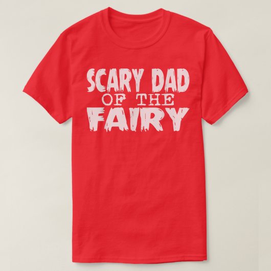 Halloween Adult Costume Scary Dad Of The Fairy  Tシャツ (デザイン正面)