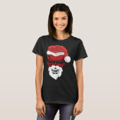 Halloween and Christmas Skull Graphic Tees Hallowe Tシャツ (正面フル)