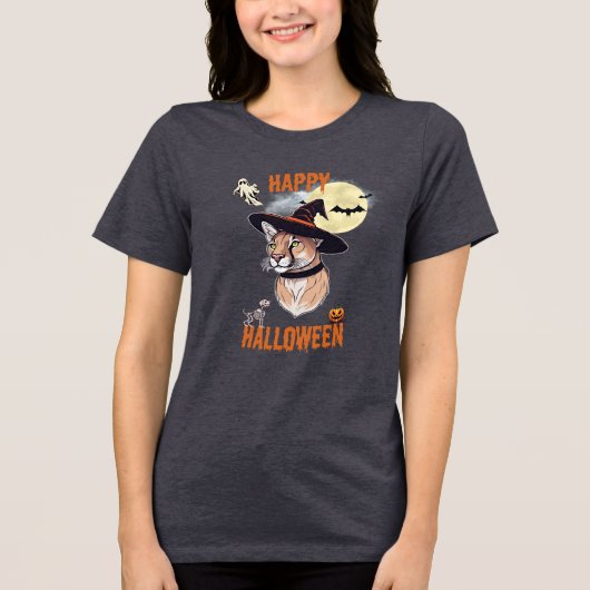 halloween animals トライブレンドＴシャツ (正面)