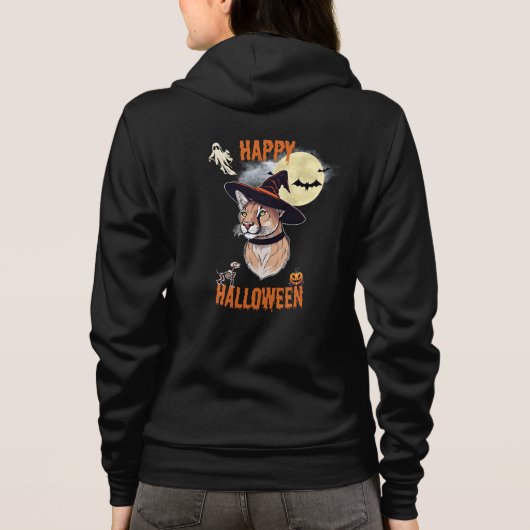 halloween animals パーカ (裏面)