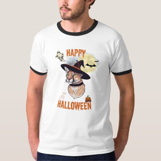 halloween animals tシャツ (正面)