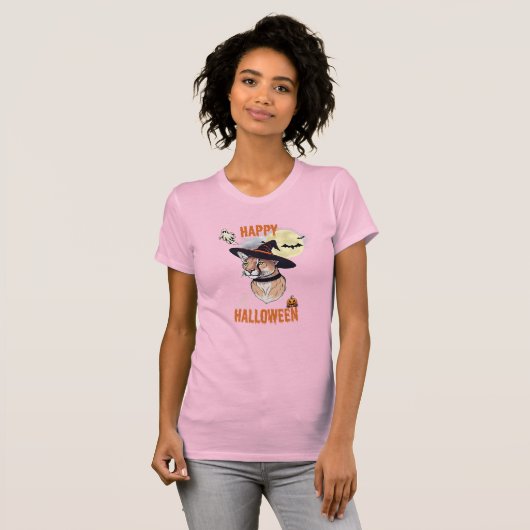 halloween animals tシャツ (正面フル)