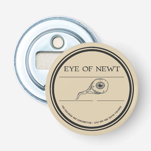 Halloween Apothecary Eye Of Newt 栓抜き (正面)