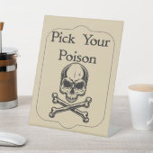 Halloween Apothecary Pick Your Poison 台座サイン (インサイチュ)