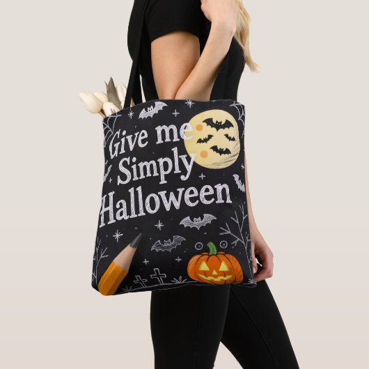 Halloween Arm bag トートバッグ (クローズアップ)
