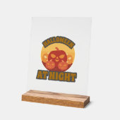 Halloween At Night アクリルサイン (傾斜)