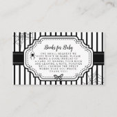 Halloween Autumn Gothic Spooky Books for Baby エンクロージャーカード (正面)