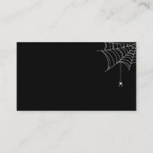 Halloween Autumn Gothic Spooky Books for Baby エンクロージャーカード (裏面)