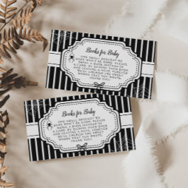 Halloween Autumn Gothic Spooky Books for Baby エンクロージャーカード